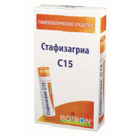 Стафизагриа C15 гранулы гомеопатические 4г