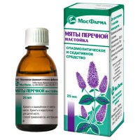 Мяты перечной настойка 25мл Мосфарм