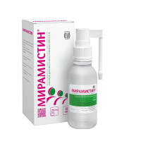 Мирамистин раствор 0,01% 50мл в комплекте с насадкой-распылителем