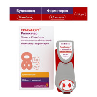 Симбикорт Рапихалер аэрозоль для ингаляций 80мкг 4,5мкг/доза 120доз N1
