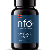 Norwegian Fish Oil Омега-3 форте в капсулах 1384мг N120