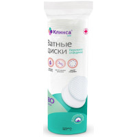 Клинса Ватные диски N80