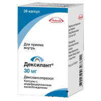 Дексилант капсулы с модифицированным высвобождением 30 мг №28