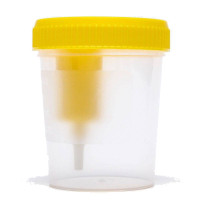 Контейнер для сбора биоматериалов со встроенным устройством для вакуумного отбора мочи стерильный 120мл Полиэфир