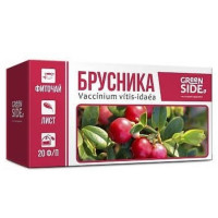 Фиточай Брусники листья фильтр-пакеты 1,5г N20