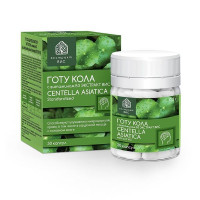 Готу Кола Центеллы азиатской экстракт Вис с витамином В3 капсулы 0,3г N30