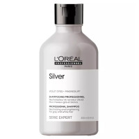 Loreal Professionnel Silver Шампунь для нейтрализации желтизны осветленных и седых волос 200мл