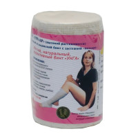 Бинт эластичный 3мх8см с застежкой УНГА-ВР С-308