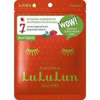 ЛуЛуЛун Premium Face Mask Strawberry Маска для лица увлажняющая 7шт