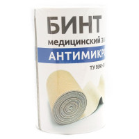 Леонарда Бинт эластичный антимикробный 3м х 8см