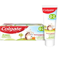 Colgate Зубная паста детская 0-2 без фторида нежные фрукты туба 40мл
