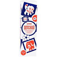 Детский крем с витаминами A и F и экстрактом ромашки 46мл N1 туба