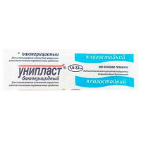 Унипласт Лейкопластырь бактерицидный влагостойкий 1,9х7,2см N1