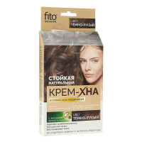 Фитокосметик Крем-хна индийская в готовом виде Темно-русый 50мл