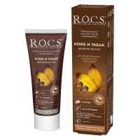 Рокс/Rocs Зубная паста Рокс Кофе и табак 74 гр.