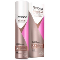 Rexona Clinical Protection Антиперспирант аэрозоль женский Сухость и Уверенность 150мл