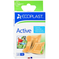 Ecoplast Набор эластичных пластырей Active №16