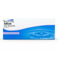Линзы контактные Bausch+ Lomb Soflens daily disposable однодневные /-4.50/ N30