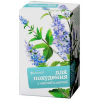 Фиточай Алтай N3 для похудения с кассией с мятой N30 фильтр-пакетов