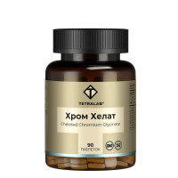 Tetralab Хром Хелат глицинат таблетки 170мг N90