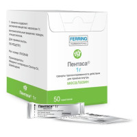 Пентаса гранулы пролонгированного действия 1г N50