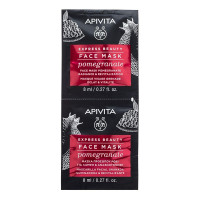 Apivita Express Beauty Маска для лица с Гранатом 8мл №2