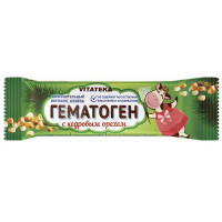 Гематоген Витатека с кедровым орехом 40г