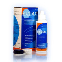 Максима Раствор для ухода за контактными линзами с контейнером 100мл