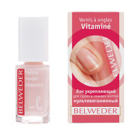Бельведер лак укрепляющий для сухих и ломких ногтей мультивитаминный 8мл