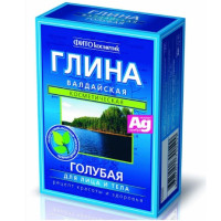 Фитокосметик Глина сухая Валдайская голубая 100г