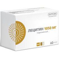 Лецитин подсолнечный капсулы 1340мг N60 Supreme Pharmatech