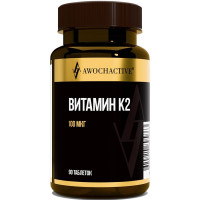 Awochactive Витамин К2 таблетки 300мг N90