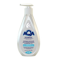 Aqa Dermika Липидная эмульсия для купания малыша и шампунь 2в1 250мл