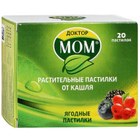 Доктор Мом пастилки от кашля ягодные N20