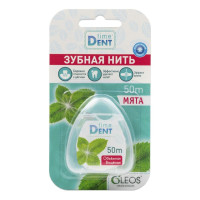 Oleos TimeDent Зубная нить объемная Мята 50м