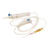 Система трансфузионная для переливания крови с пластиковой иглой 18G 1,2х40мм N1 SFM (шк 534100080)