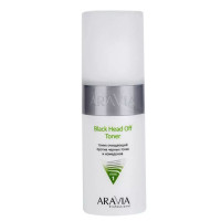 Aravia Очищающий тоник против черных точек и комедонов для жирной и проблемной кожи Black Head Off Toner 150мл