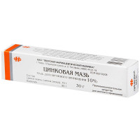Цинковая Мазь мазь для наружного применения 10% 30г N1 Тверская ФФ