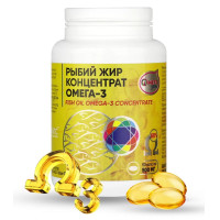 Рыбий жир концентрат омега-3 ОМЕГАДЕТИ капсулы 500мг N90