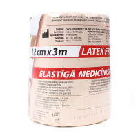 Бинт эластичный медицинский 12х300см Лаума