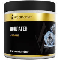 Awochactive Коллаген с витамином С порошок без вкуса 180г
