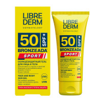 LibreDerm Бронзиада Sport Гель солнцезащитный SPF50 для лица и тела 50мл