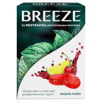 Неотрависил растительные пастилки со вкусом вишня-лайм 2,5г N12