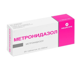 Метронидазол таблетки 250мг N20 Медисорб