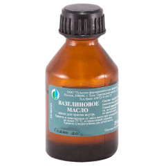 Вазелиновое масло 25мл Тульская ФФ