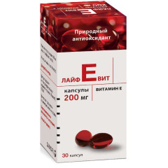 ЛайфЕвит капсулы 200мг N30