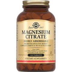 Солгар Цитрат магния таблетки 1540мг N120