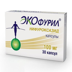 Экофурил капсулы 100мг N30