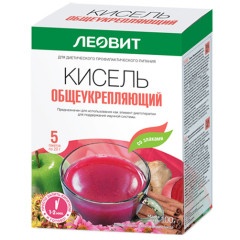 Кисель Леовит Общеукрепляющий пакетики №5