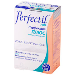 Перфектил Плюс таблетки 28шт + капсулы 28шт